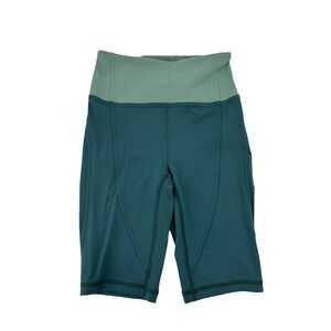 Lululemon Align High Rise Short 8 Inch Teal Green Women's Size 4
